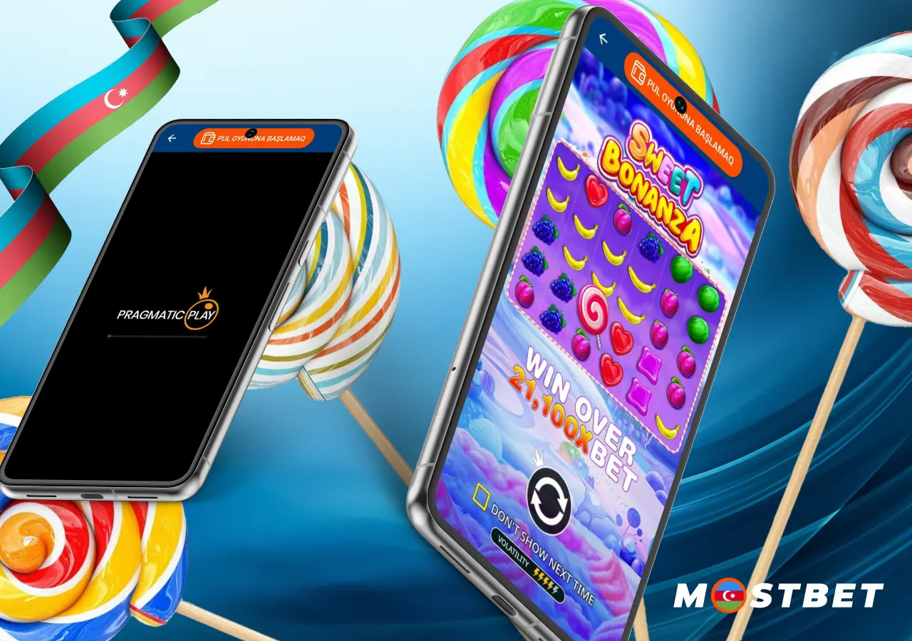 Azərbaycanda Sweet Bonanza Mostbet oyunu