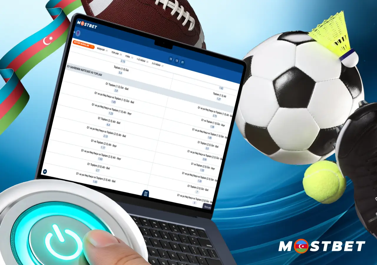 Azərbaycanda Mostbet-də mərc oynamağa başlamaq üçün bələdçi