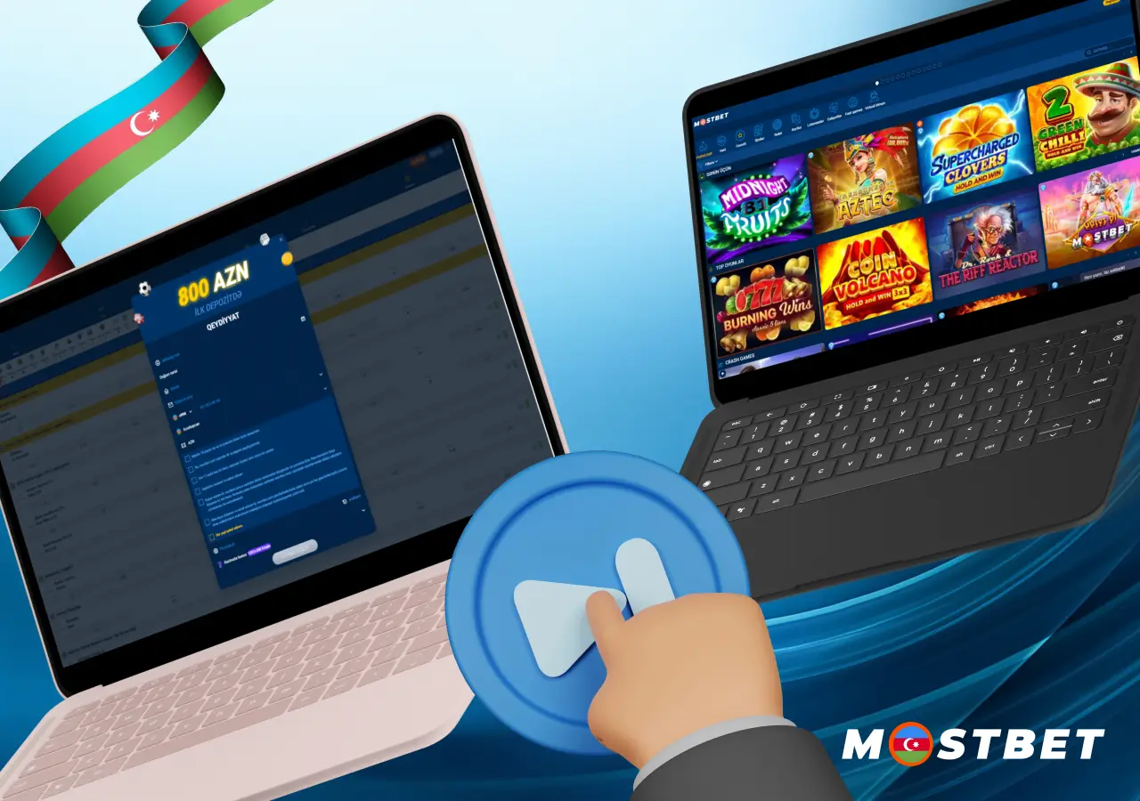 Bukmeker kontoru ilə oyuna başlamaq üçün bələdçi