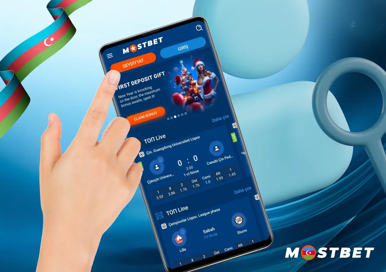 Mostbet proqramından istifadə edərək qeydiyyat
