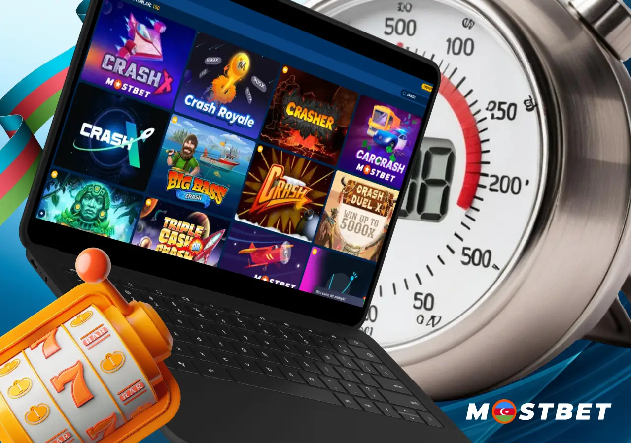 Mostbet Azərbaycanda mövcud olan riskli və yüksək gəlirli qəza oyunlarının icmalı