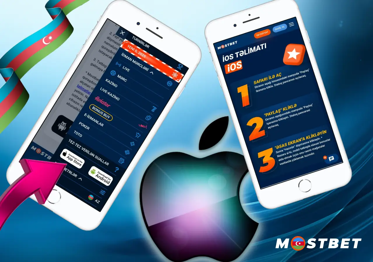İOS-da mərc tətbiqini necə yükləmək olar