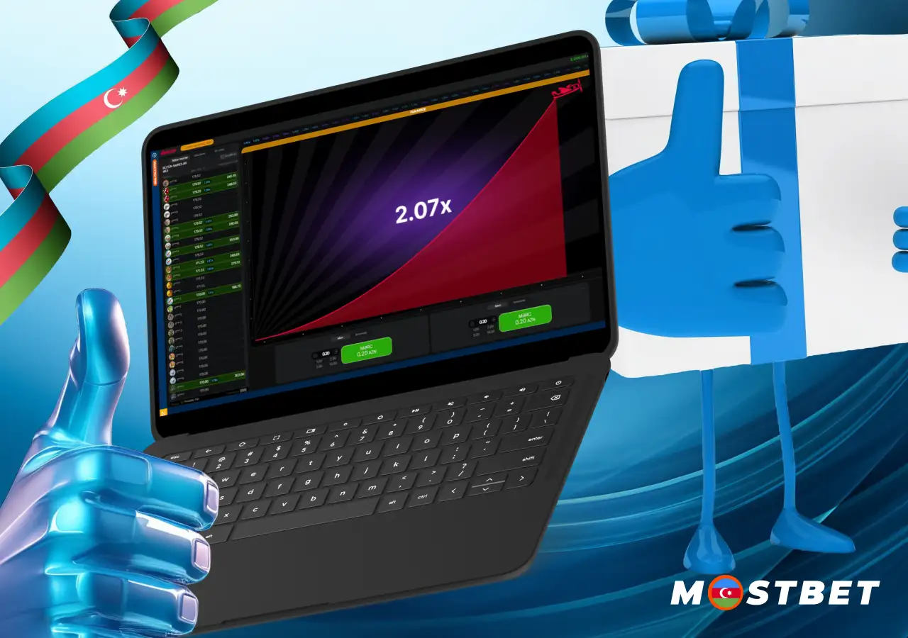 Mostbet kazinosunda Aviator oynamağın əsas üstünlükləri