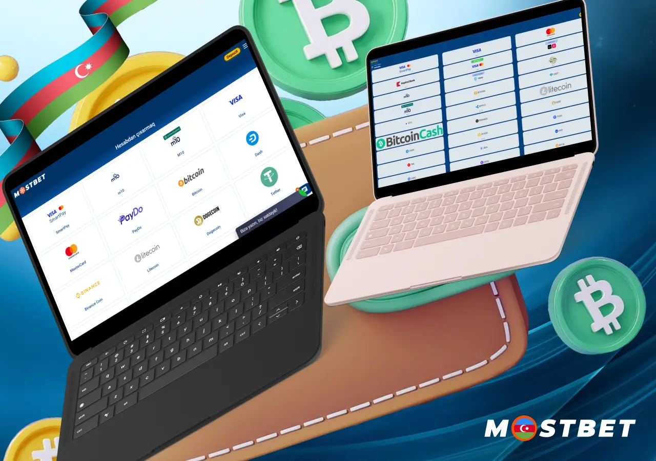 Müxtəlif ödəniş üsullarının mövcudluğu və depozitlər və pul vəsaitləri üzrə limitlər