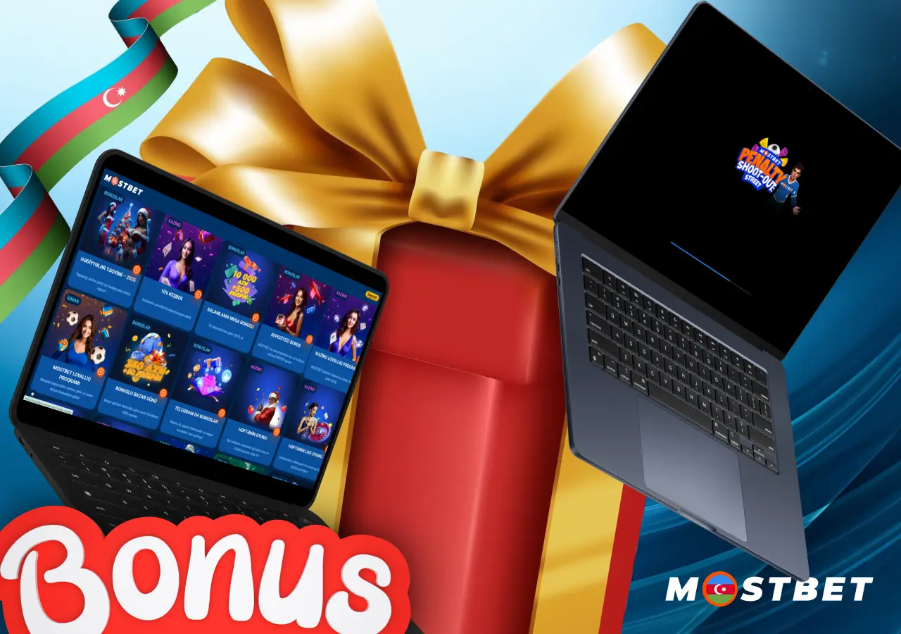 Oyunlar üçün Mostbet kazino bonus proqramı