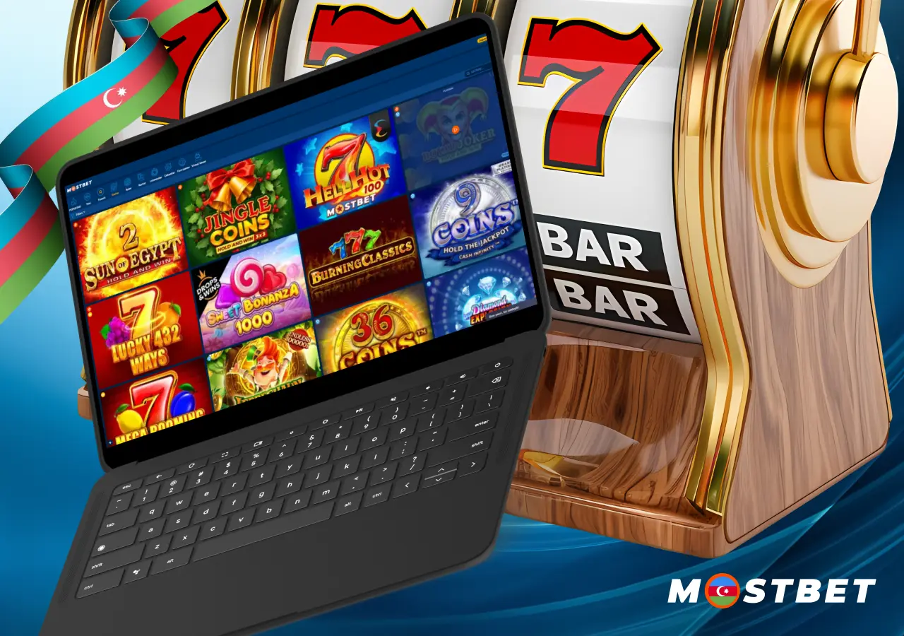 Mostbet kazinosunda slot bölməsi