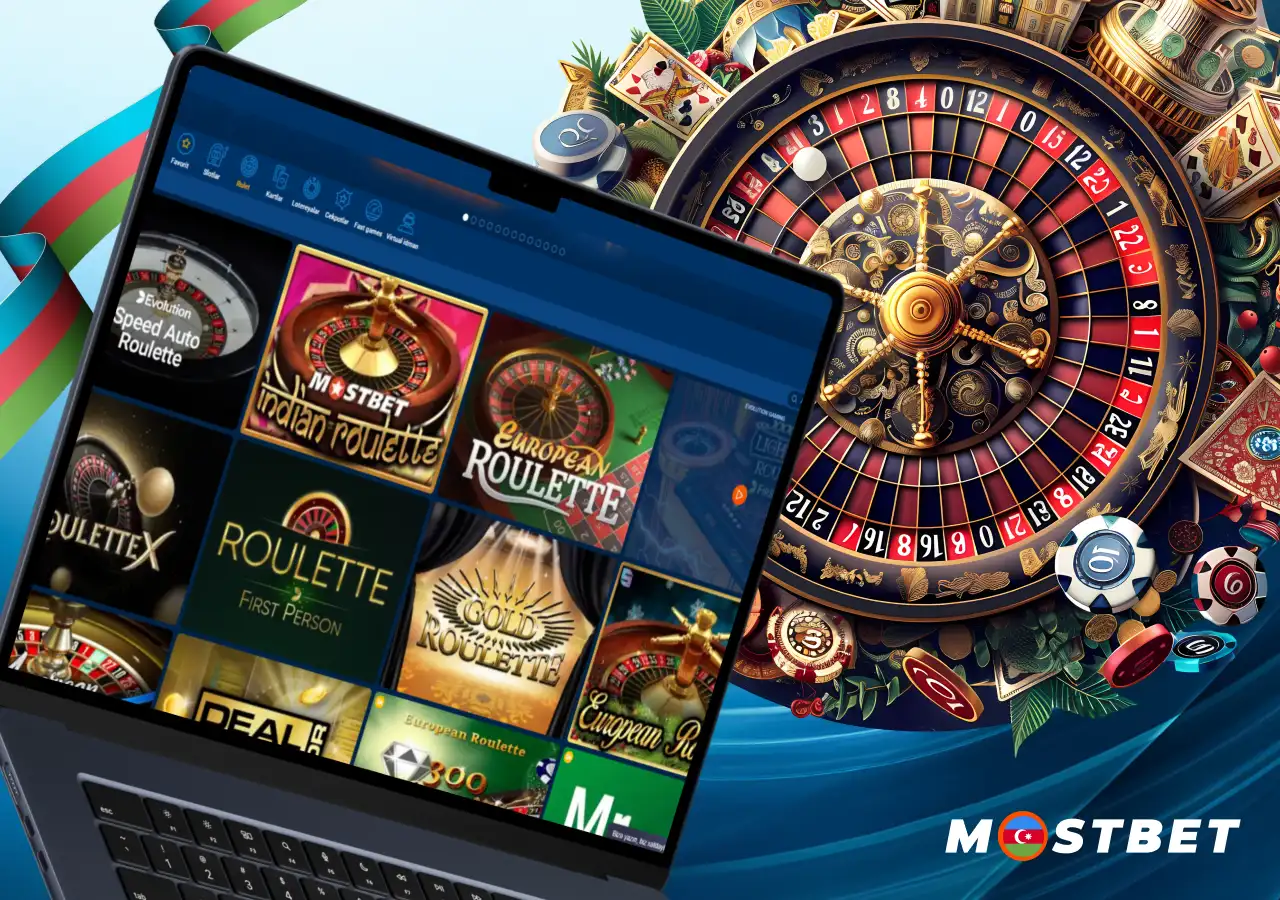 Oyunçular üçün Mostbet kazinosunda rulet oyunları